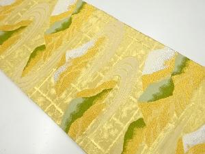 枯山水模様織出し袋帯